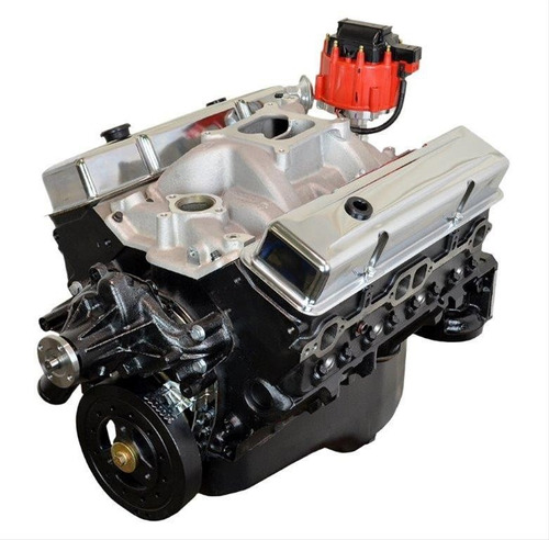 Motor Chevrolet V8 350 Long Block 325hps C/ Cabeçotes E Adm