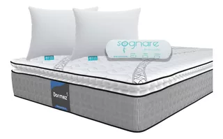 Colchón King Size Dormez Memory Foam + 2 Almohada Sognare