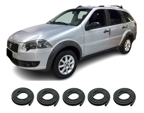 Burletes Fiat Palio Treeking 2008 5 Ptas Kit4 Puertas+baul  