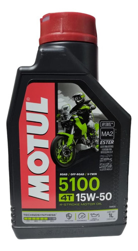 Aceite Motul 5100 4t 15w50 Semisintetico Bagattini Motos