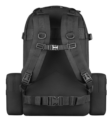 Mochila Militar Desmontável Notebook Preta -brforce Original