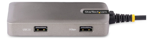 Docking Station Usb-c A Hdmi 4k Usb Tipo-a De 3 Puertos