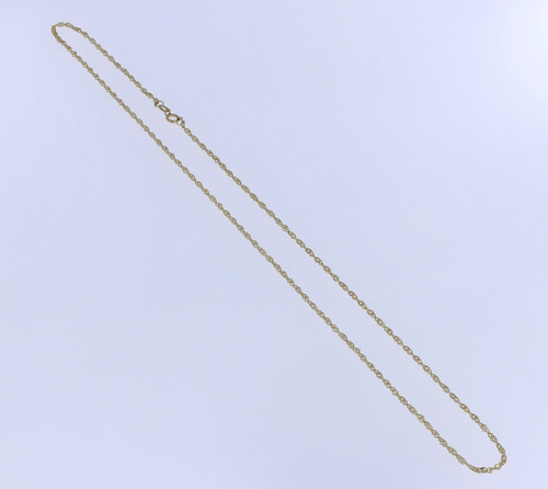 Corrente Cordão Ouro 18k  Feminina - Singapura 45cm C/nf/gar