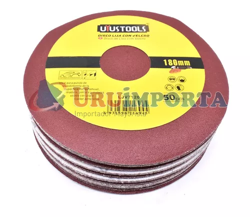 Lija para lijadora 180mm P120