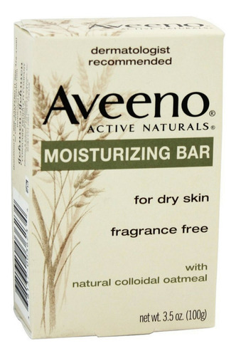 Set De 3 Barra Humectante Aveeno Active Naturals, 3.5 Onzas