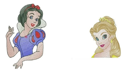 Matrices Para Maquina Bordadoras De Princesas Disney