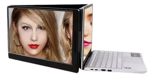 Extensor Monitor Doble Pantalla 14 Macbook+teclado Bluetooth