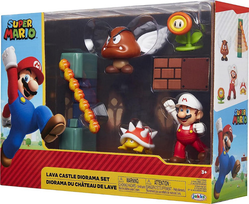 Juego Super Mario Set Figuras Accion Goomba Nintendo World