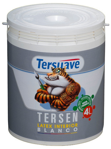 Látex Tersuave Tersen Interior Blanco 10 Lt - Byw