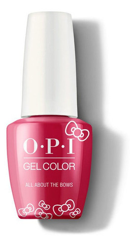 Opi Esmaltes Gel Color Colección Hellow Kitty Color ALL ABOUT THE BOWS