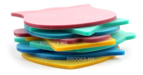 500 Notas Adhesivas Figuras Mixtas Transparente Post It