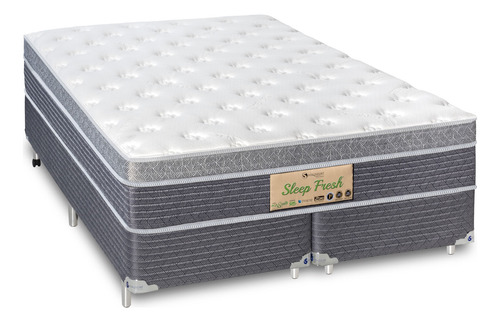 Cama Box Queen 158x198 Sankonfort Sleep Fresh Molas Ensacada