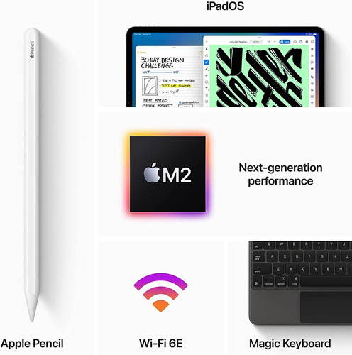 Apple iPad Pro 2022 12.9 Pulgada Chip M2 Wi-fi 256gb 6ta Gen