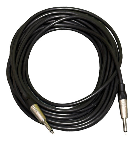 Cable Para Bafle 35 Metros Plug A Plug 6.5 Reforzado Pro