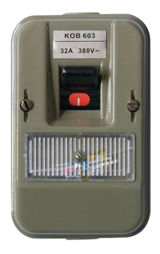 Breaker Interruptor Trifasico Tipo Ticino 603 Kob 32a-380v 