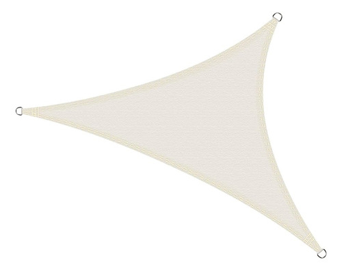 Toldo Vela Sombra Viento Y Granizo- 4*4*5.6 Triangulo Blanco