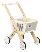 Comprar Carrito Supermercado De Juguete Para Niños Infantil Madera