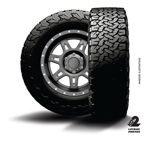 Imagem 2 de 10 de Kit 4 Pneus Aro 18 Bf Goodrich All-terrain Ko2 - 265/60 R18