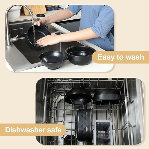 Bowl Para Cocinar Ramen En Microondas Set De 6 Piezas