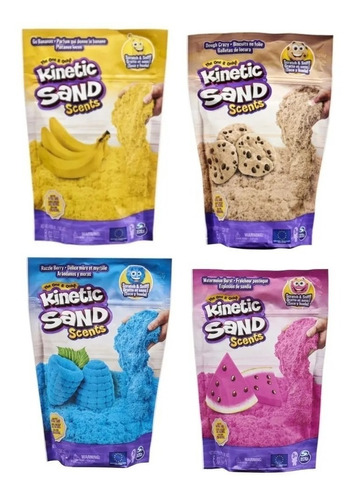 Kinetic Sand Con Aroma Scents Sobre 227gr Micieloazul