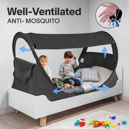 Tienda De Campaña Cama Desplegable Opaca Y Transpirable