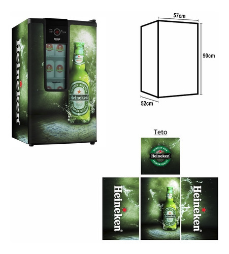 Imagem 1 de 1 de Adesivo Envelopamento Cervejeira Consul Cerveja Famosas