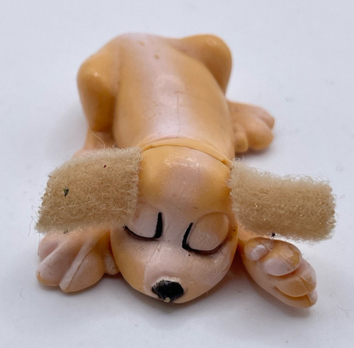 Figura De Perro Perrito Cachorro Orejon Mascota De Barbie (Usado)