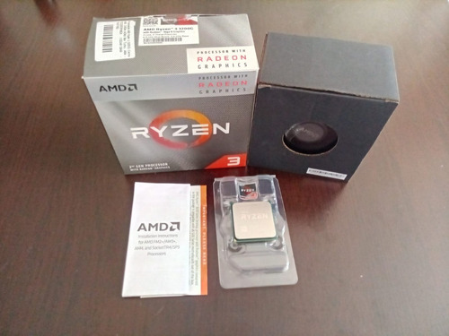 Processador Ryzen 3 3200g N0v0 Completo C/nota Faço 709,00