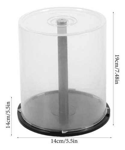 Cubo De Almacenamiento De Dvd Vacío Caja De Almacenamiento D