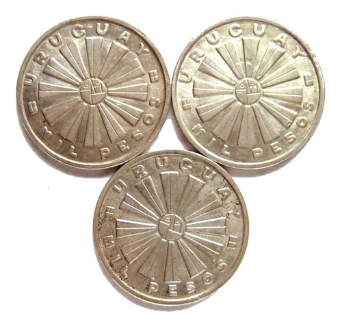 Oferta 3 Monedas 1969 Fao De Plata Muy Buen Estado Vea Fotos