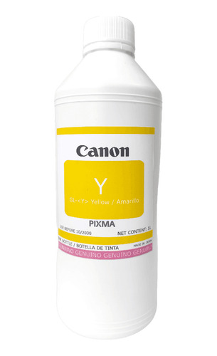 Tinta Canon Pixma Original Litro Gi190 Yellow 