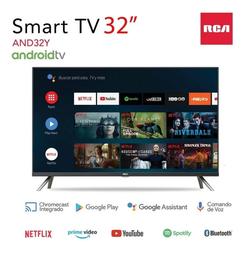 Imagen 4 de 4 de Smart Tv Led 32 Rca And32y Hd Android Tv Techcel Nuevo Gtia