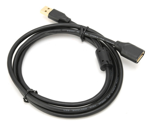 Cabo De Extensão Usb 2.0, Conector Dourado, Flexível