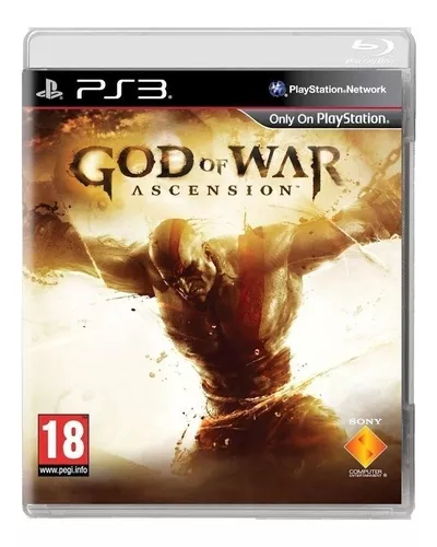 Jogo God Of War Ascension PS3, Midia Física - Limmax