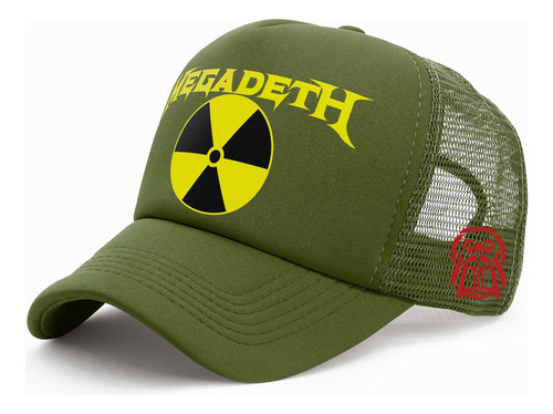 Gorra Megadeth Banda De Metal