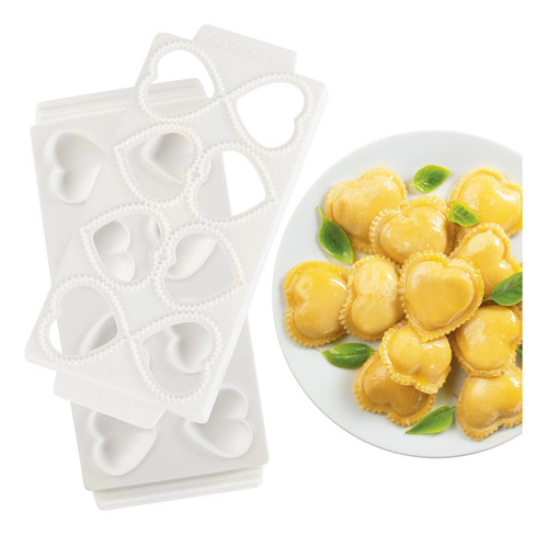 Mini Moldes Para Raviolis En Forma De Corazón De 2 Pulgadas