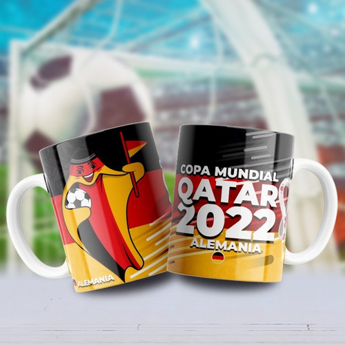 Taza Sublimada Mundial Qatar 2022 Fifa Todos Los Países