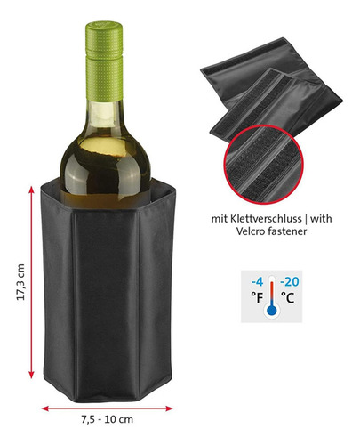 Bolsa De Hielo Para Botellas De Vino, Enfriador De Botellas