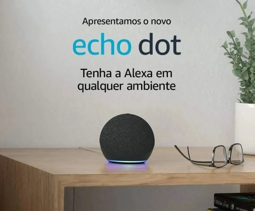 Imagem 5 de 5 de Echo Dot Amazon Smart Speaker (4ª Geração) Com Alexa