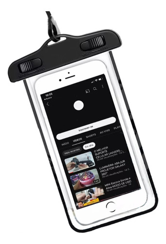 Capinha Prova D´água Impermeável P/ iPhone Samsung Xiaomi
