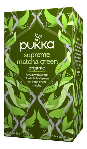 Pukka Te Supreme Matcha Green 20 Bolsitas Andina Grains