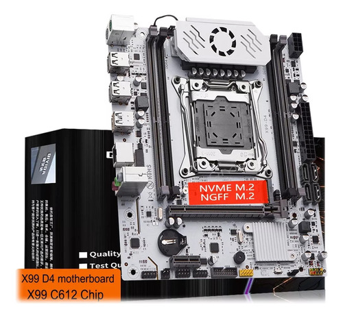 X99 Qiyida D4 White Xeon E5-2630v4 Ddr4 M.2