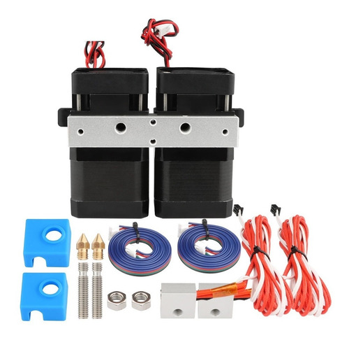 I3dp H1647 Impresora Extrusor Doble Mk9 Hotend Directo 12v