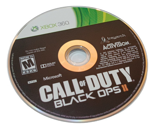 Call Of Duty Black Ops 2 Xbox 360 Solo Disco Compatible One