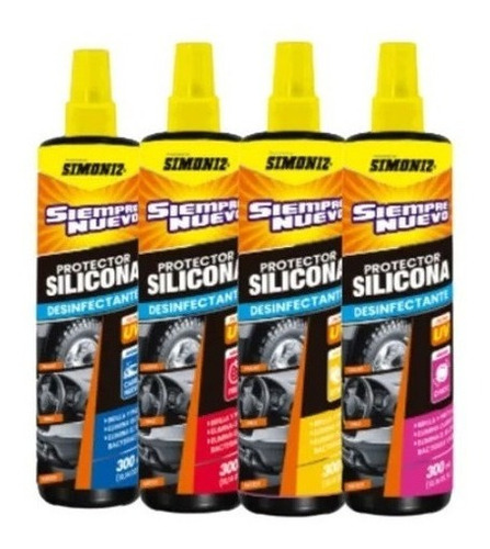 Silicona Desinfectante Siempre Nuevo Simoniz Diferentes Arom