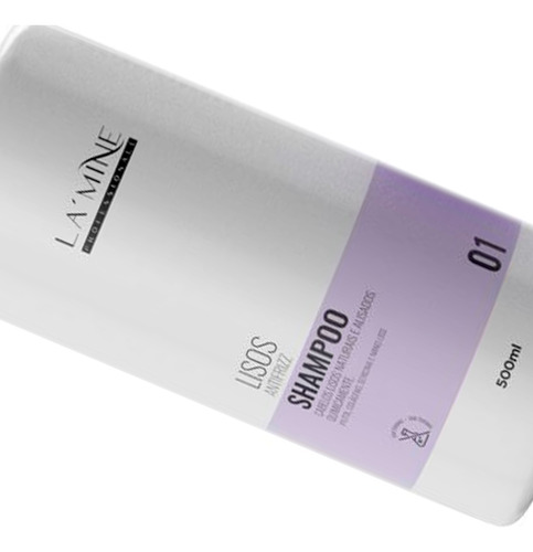 Shampoo Lisos Anti-frizz Lamine Professionale 500ml