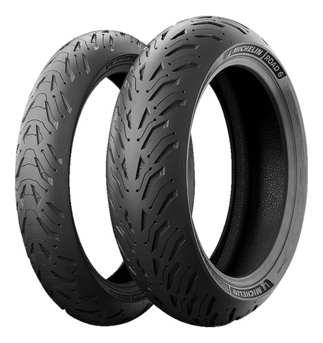 Par Pneu 110/80 Zr19 + 160/60 Zr17 Road6 Michelin