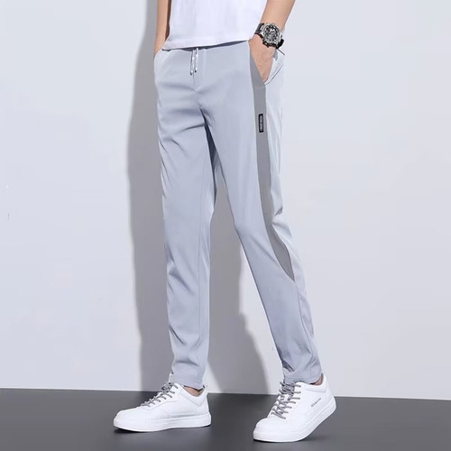 2pcs Pantalones Elásticos Secado Rápido Talla Grande Hombre