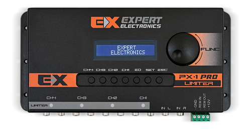 Imagem 1 de 6 de Processador De Áudio Expert Electronics Px1 4 Vias 15 Bandas