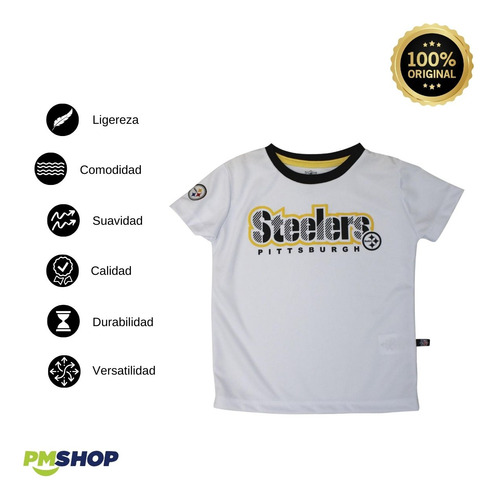 Playera Niño Nfl Pittsburgh Steelers